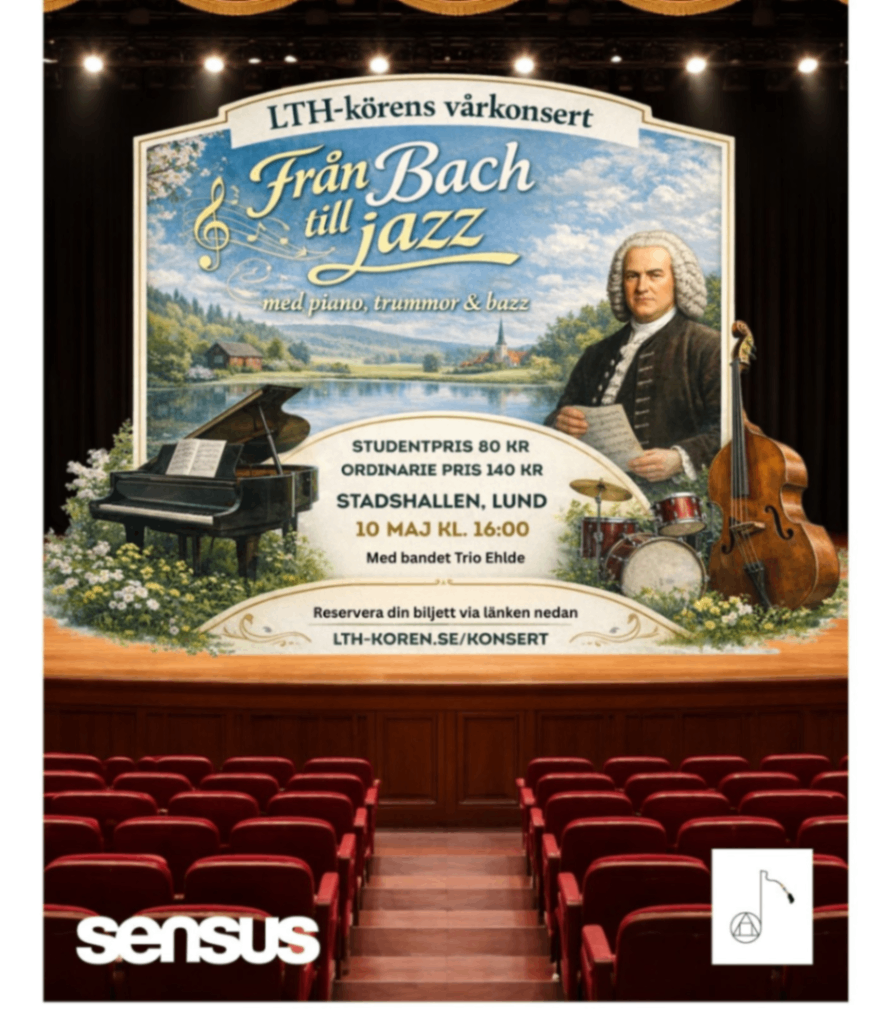 Vårkonsert med LTH-kören