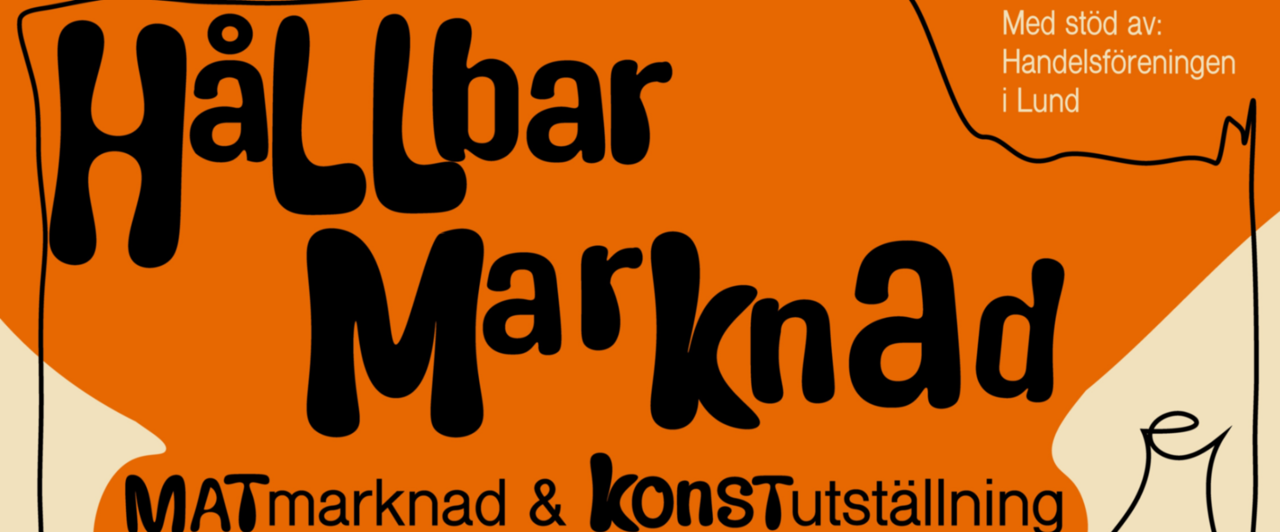 Hållbar marknad med mat & konst