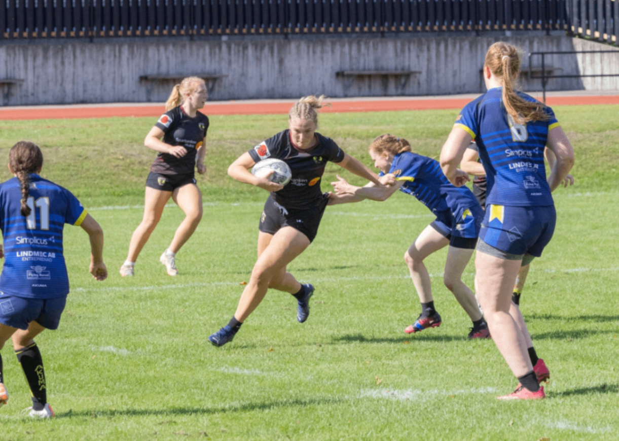 Rugby match: Lugi Lions RFC vs Göteborgs RF