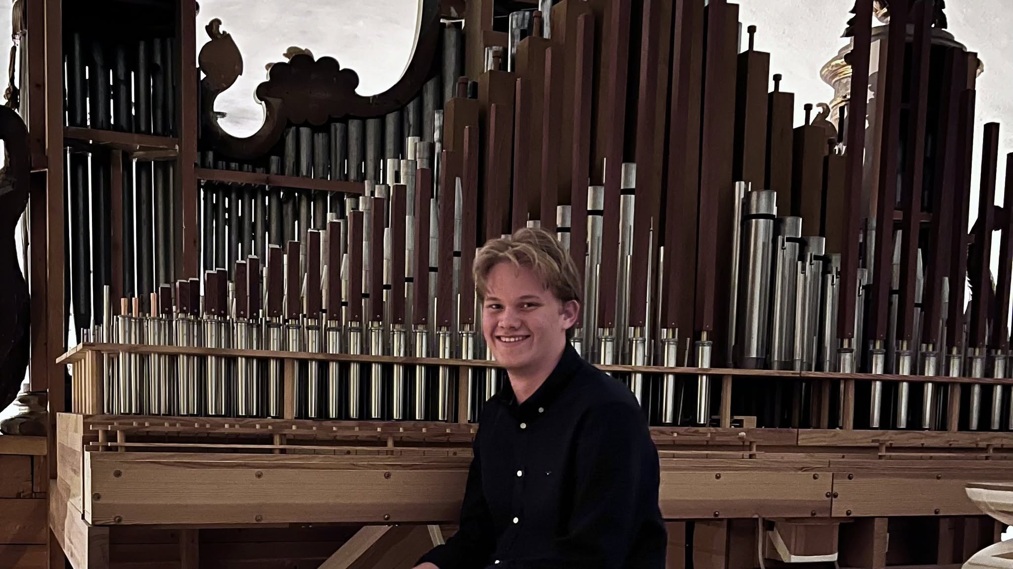 Musik i sommarkväll – Kontraster – Elias Isberg, orgel