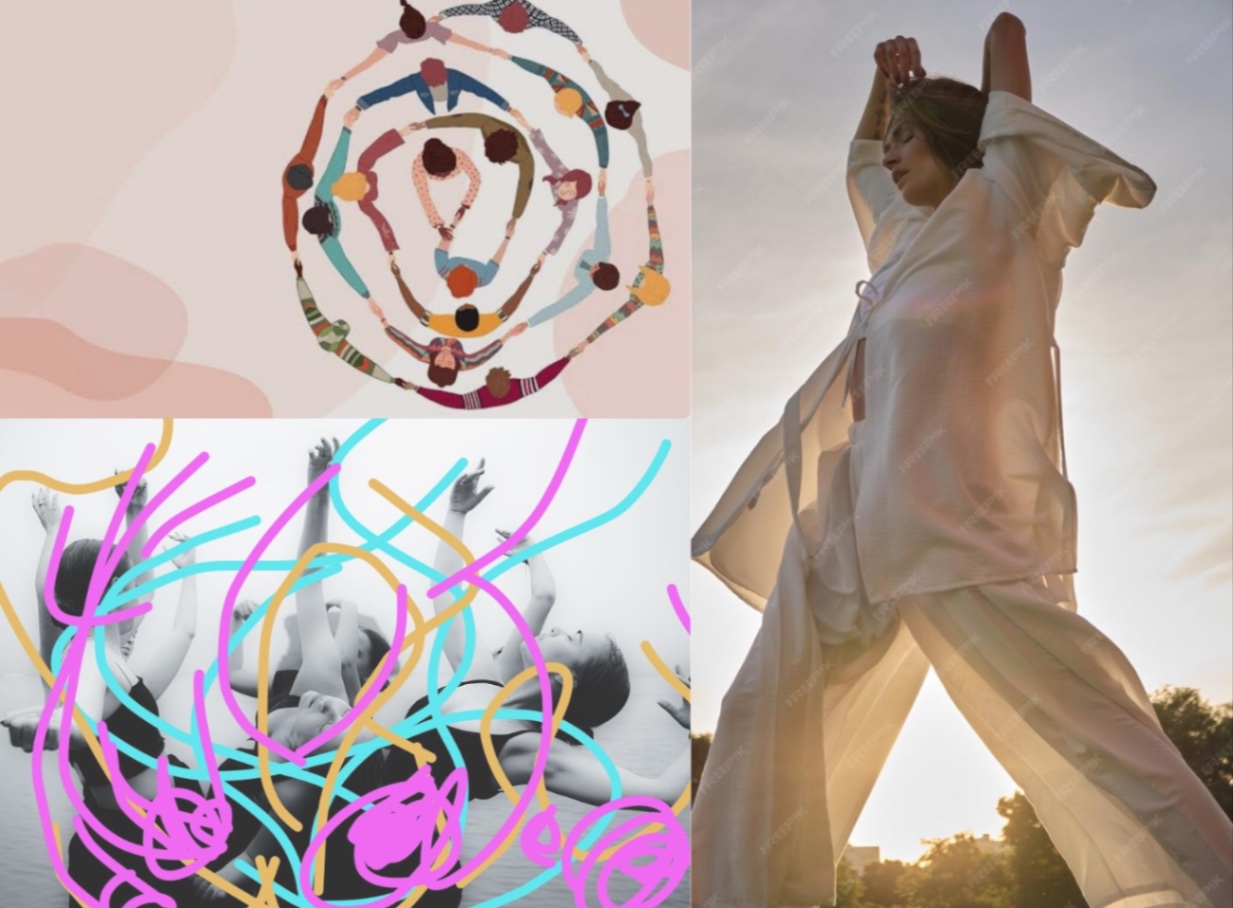 Dance workshop with liberating dance, drawing, meditation