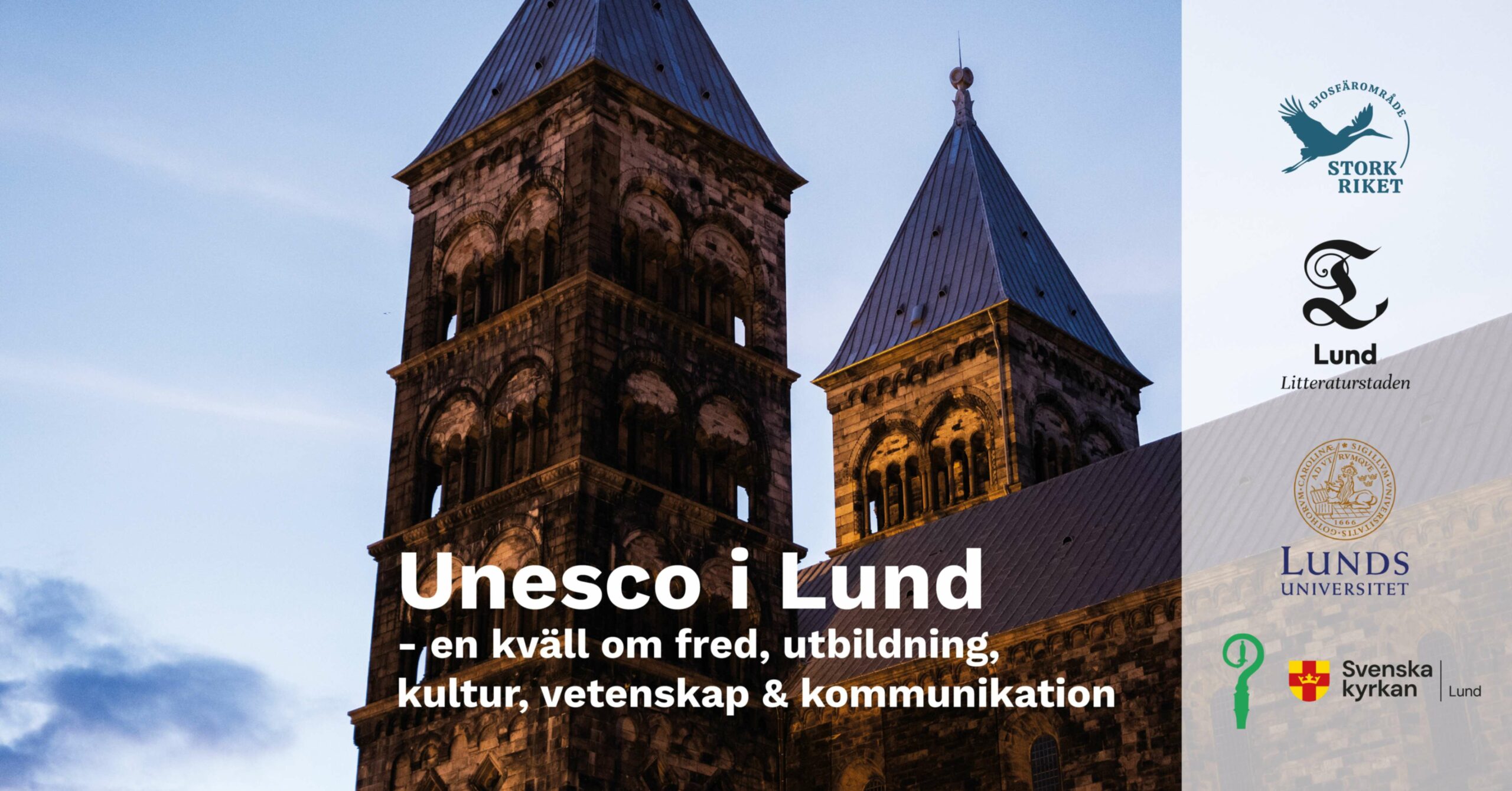 Unesco i Lund – en kväll om fred, utbildning och kultur